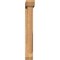 Ekena Millwork Traditional Slat Smooth Bracket w/ Offset Brace, Western Red Cedar, 5 1/2"W x 28"D x 40"H BKT0604X28X40TRA06SWR - alternate 2